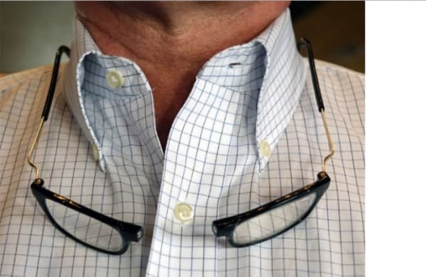 reading glasses that open in the middle