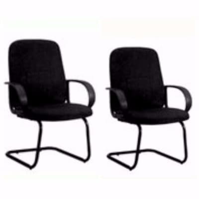 Fabric best sale visitor chair