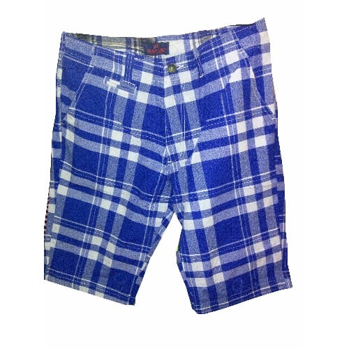 Men's Check Short - Blue | Konga Online Shopping