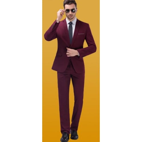 Die Caprie Men's Corporate Fitted Suit