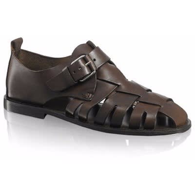 Tee Mask Men s Covered Sandals Brown Konga Online Shopping