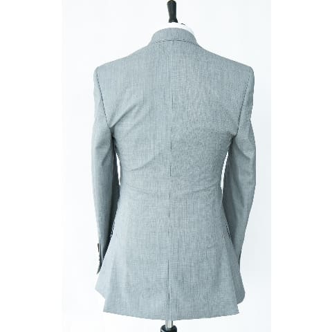 Men's Double Breasted Suit - Light Grey | Konga Online Shopping