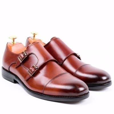 double strap loafers