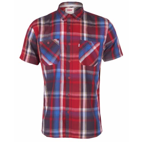 Levi's Men's Double Pockets Shirt - Red | Konga Online Shopping