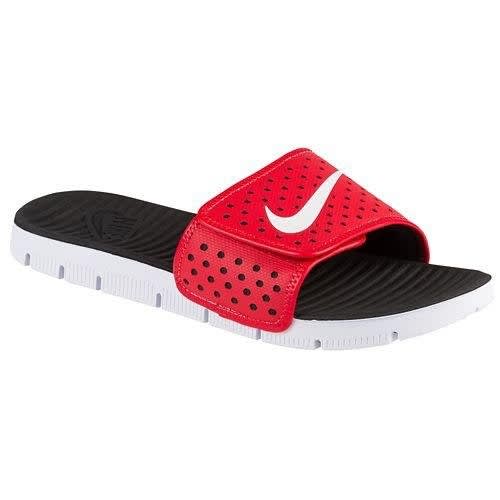nike slides men red
