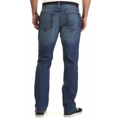 Men's Genuine Straight-cut Jeans - Blue | Konga Online Shopping