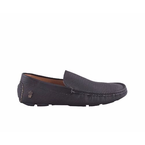 Re Ferdinando Men's Leather Loafers - Black | Konga Online Shopping