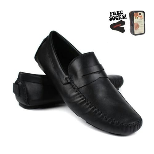 Bally Men's Leather Loafers - Black + 