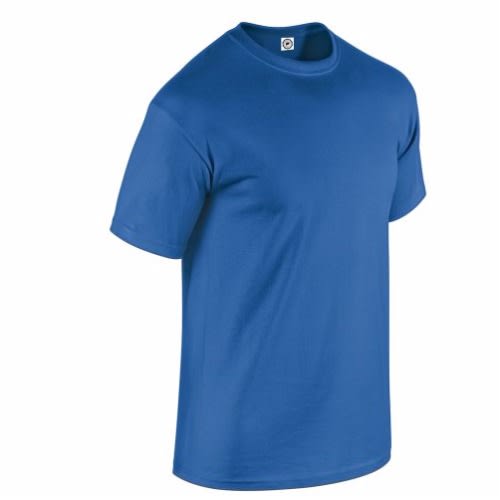 Men S Plain T Shirt Royal Blue Konga Online Shopping