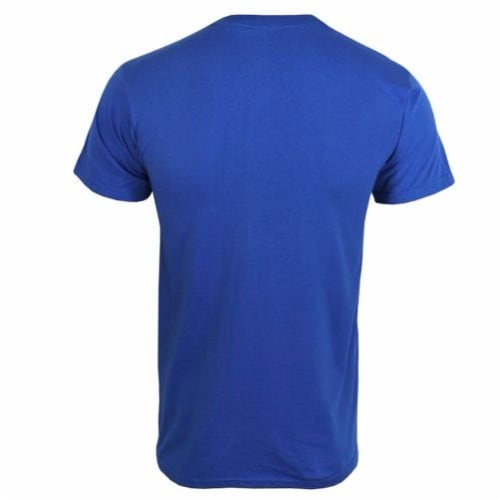 plain royal blue shirt