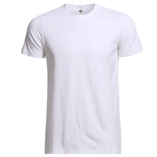 mens plain white tee