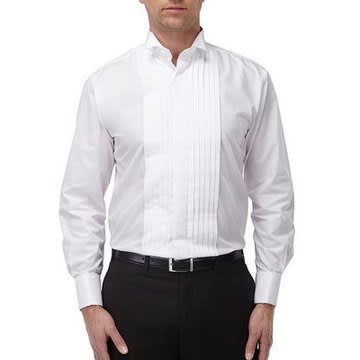 Men's Seamless Designer Shirt - White