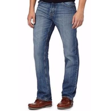 Men's Straight Cut Jeans - Blue | Konga Online Shopping