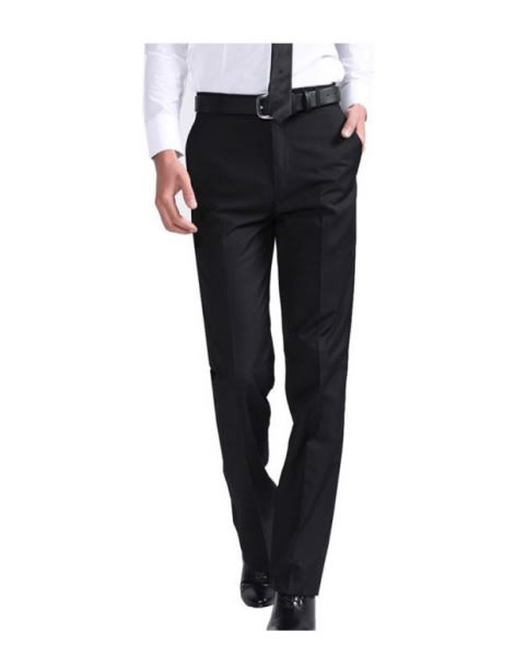 Zara black trousers mens store