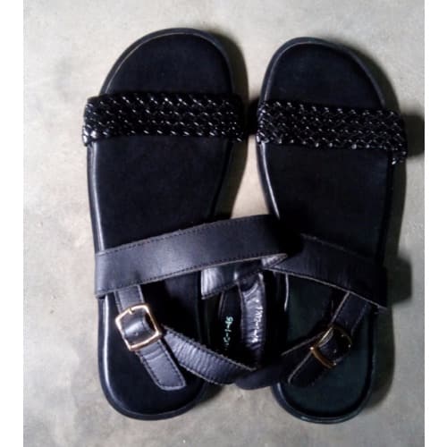 men's leather sandal designs