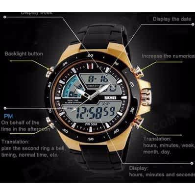 skmei wrist watch konga