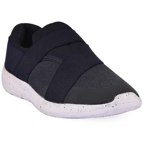 river island navy trainers