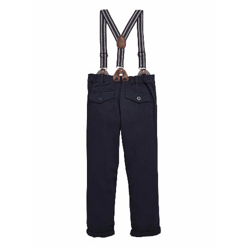 boys navy chinos