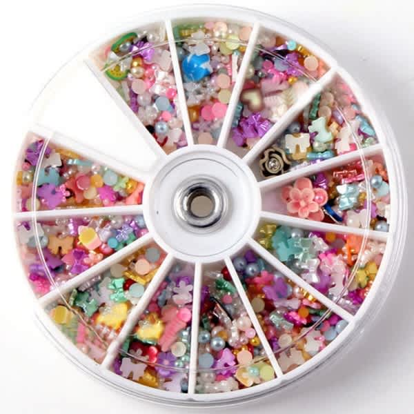 Mix Blend Shaped Nail Art Rhinestones Diy Design Konga Online Shopping