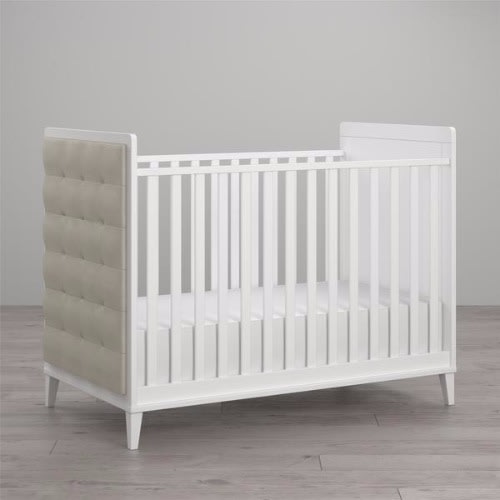 upholstered baby cot