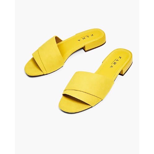 Zara Monochrome Slippers | Konga Online 