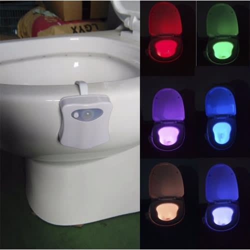 8 colors Motion Activated Toilet Bowl Light + Batteries Konga Online