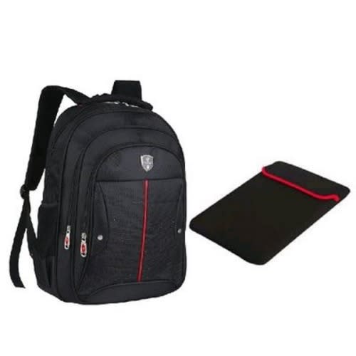 Backpack with sales laptop sleeve