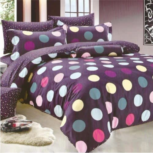 Multicolour Polka Dot Bed Sheet | Konga Online Shopping