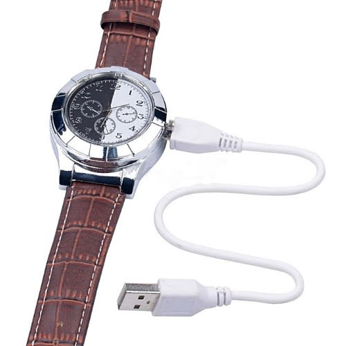 rechargeable wrist watch