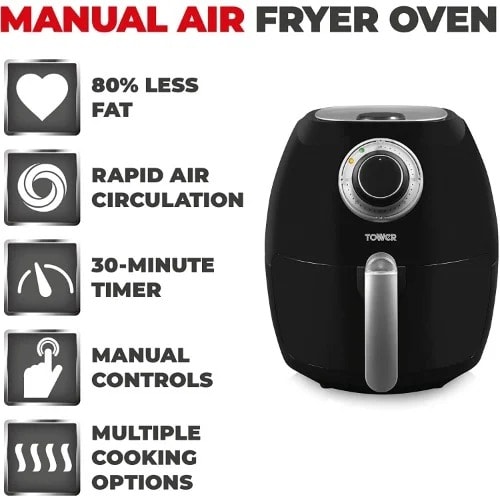 Tower 1350w new arrivals air fryer
