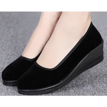 22+ Wedge Shoes Black
 Images
