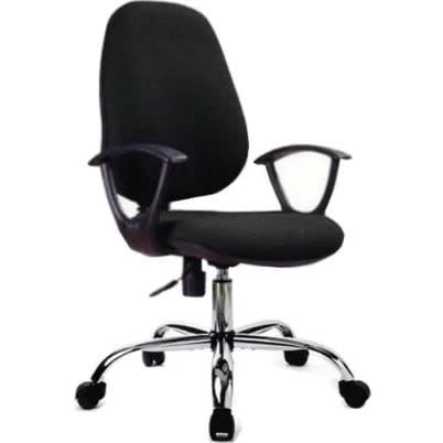 Office Rotating Fabric Chair Black Konga Online Shopping