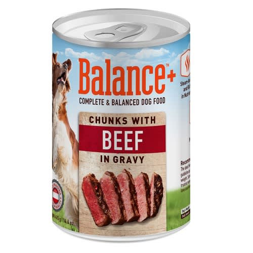 Balance Complete & Balanced Dog Food (Chunks With Beef In Gravy) 12