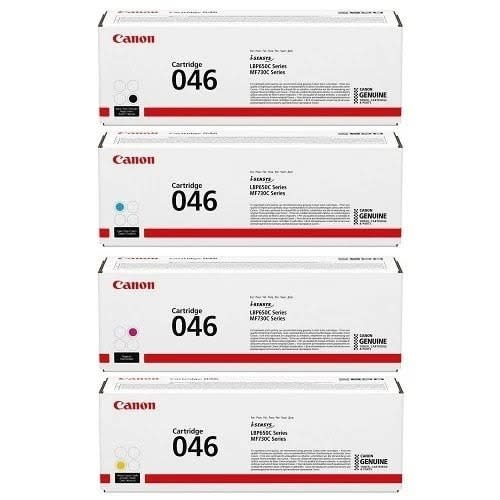 Canon Toner Cartridges 046 Black + Cyan + Yellow & Magenta Konga