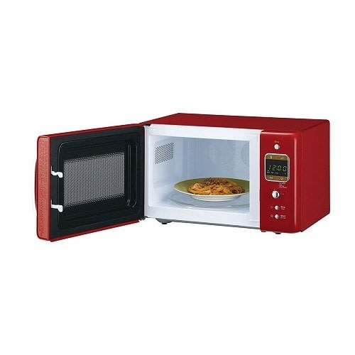Daewoo 20L Retro Style Microwave Oven - Red | Konga Online Shopping