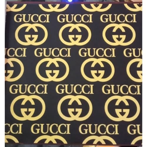Black And Gold Gucci Inspired 3d