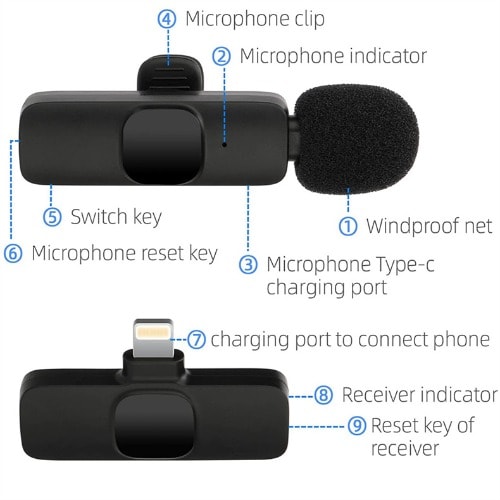 Wireless Microphone For iPhone | Konga Online Shopping