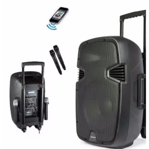 Bluetooth mic 2025 and speaker set