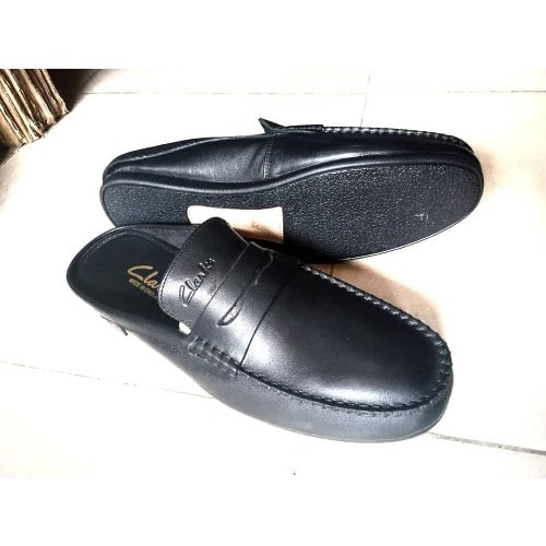 clarks half shoes