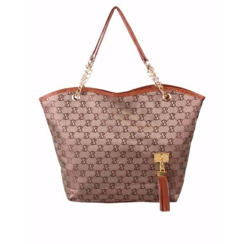 Ladies Chain Handbag- Brown | Konga Online Shopping