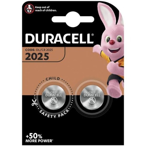 Duracell 3v Lithium Dl/cr 2025 Coin Battery Pack Of 2 Konga Online
