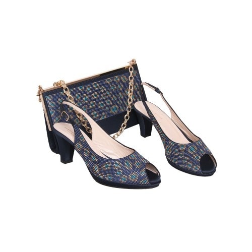 Raimondo Buccelli Shoe And Bag - Blue