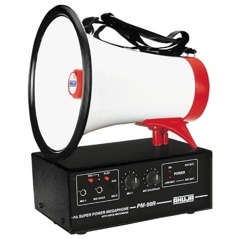 ahuja portable speaker with amplifier