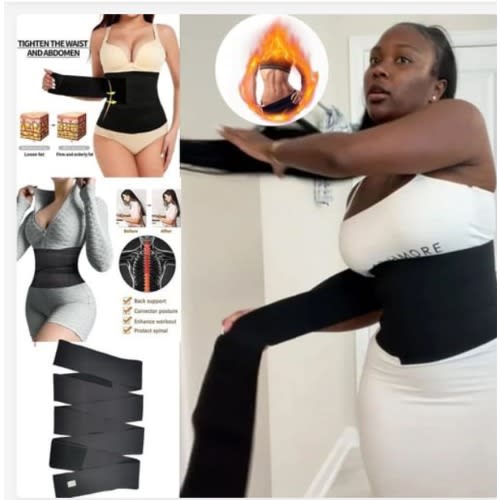 Waist trainer best sale belt game