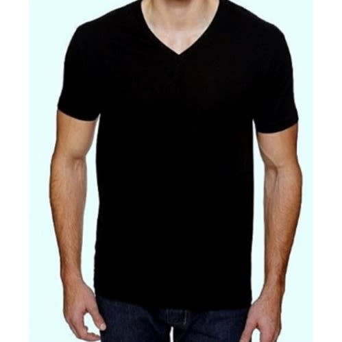 Fashion House Vneck Plain Polo Black Konga Online Shopping