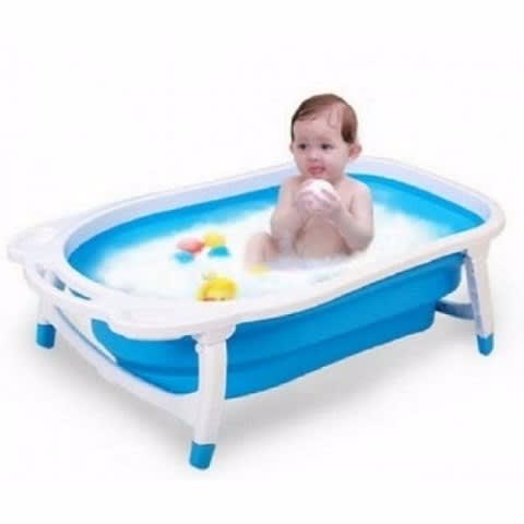 Foldable baby store bath