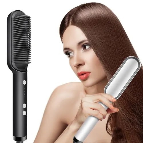 2 in 1 hair brush top