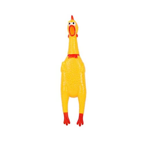 Plastic chicken dog toy store