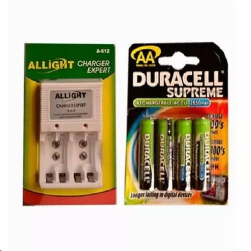 duracell rechargeable batteries