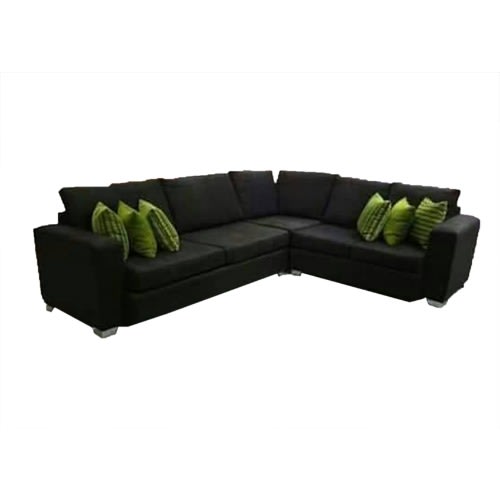 L Shaped Sofa Black With Mint Green, Mint Green Leather Sofa Set
